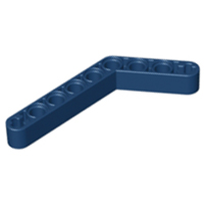 Technic, Hefbalk Aangepast Gebogen Dik 1x9 (6-4) Dark Blue